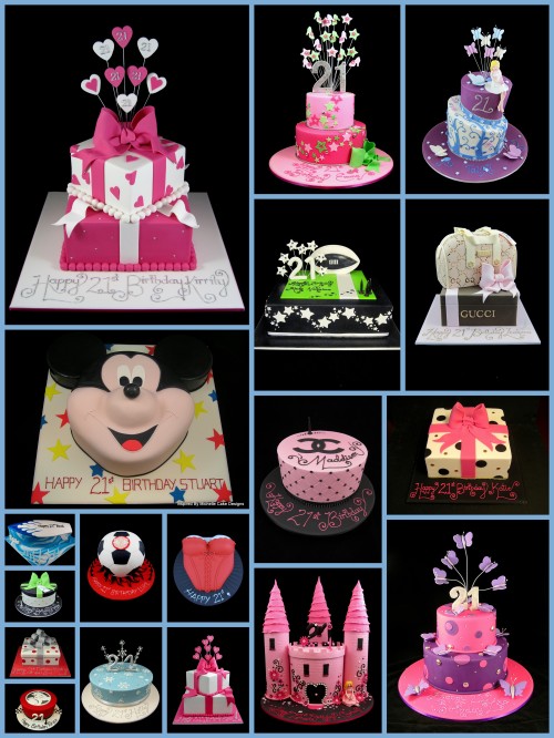 21st birthday cake ideas for boys and girls